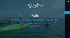 Desktop Screenshot of kayakamelia.com