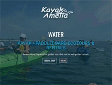 Tablet Screenshot of kayakamelia.com